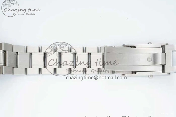 0405 UrbanChic Speedmaster Racing Master SS HKF Best Edition Blue Black Dial on SS Bracelet A 7808